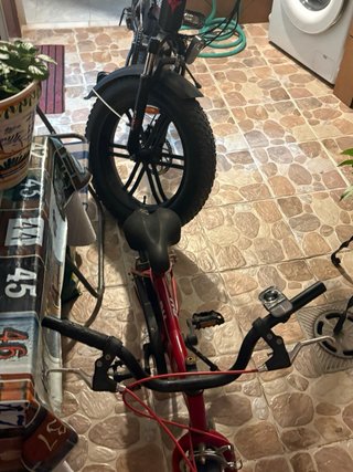 Bicicleta Infantil Roja