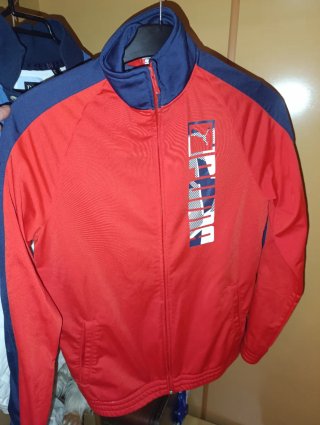 Sudadera Puma Roja y Azul