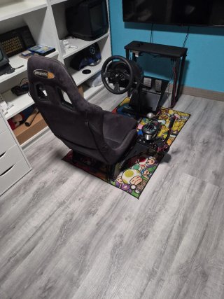 Playseat + Volante Thrustmaster T300 RS GT