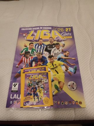 Álbum Panini La Liga 2026-2027 + 2 Sobres