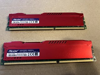 2x Plexhd 8GB DDR3 1866MHz Memorias RAM