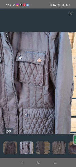 Lote XL invierno mujer 2 trencas parka + americana