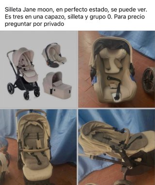 Silleta Jané Moon 3 en 1