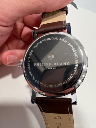 Reloj Philipp Blanc Vernier 40mm