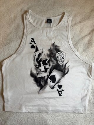 TOP BLANCO CALAVERAS PROMOCIÓN