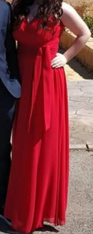 Vestido rojo boda/graduación
