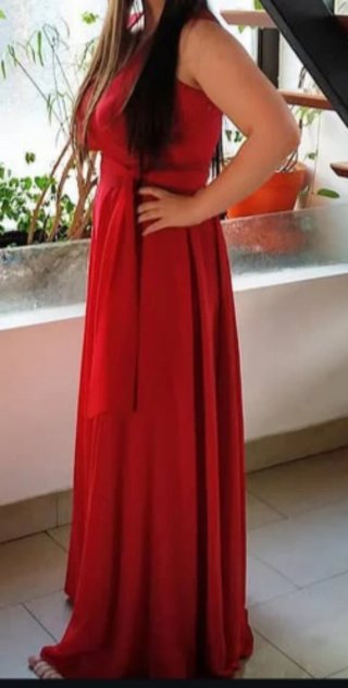 Vestido rojo boda/graduación