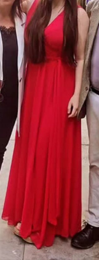 Vestido rojo boda/graduación