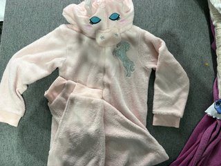 Pijama Enterizo de Unicornio para Niña