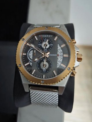 Reloj Viceroy Magnum Cronógrafo Dorado/Plateado