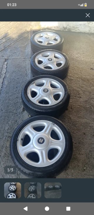 4 Llantas Seat neumáticos nuevos!!!;!!