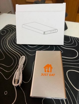 Batería Portátil Just Eat 4000 mAh