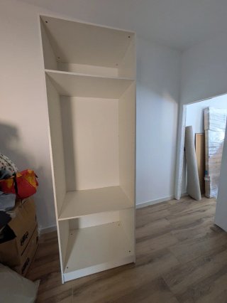 Módulo mueble vestidor blanco