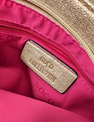 Bolso Bandolera Clutch NOCO Dorado