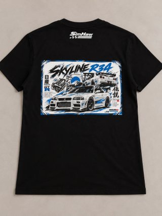 Camiseta Nissan Skyline R34 SimHaw
