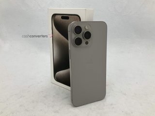 apple iphone 15 pro max 256gb
