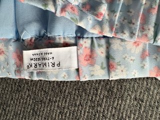 Conjunto Camiseta y Falda Estampada