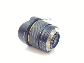 objetivos rokinon ae 8mm 1:3.5