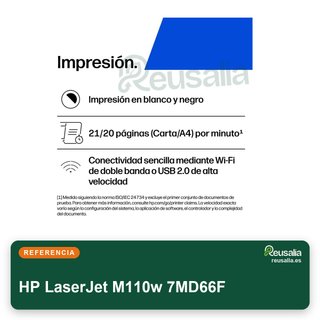 Stampante laser HP LaserJet M110w wifi