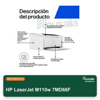 Stampante laser HP LaserJet M110w wifi