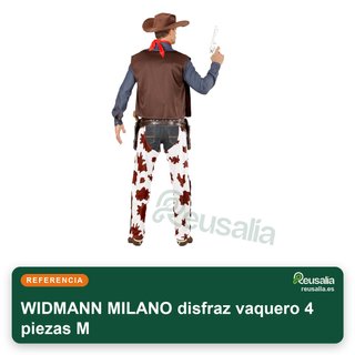 WIDMANN MILANO disfraz vaquero 4 piezas M