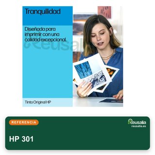 Cartuccia di inchiostro HP 301 nero 170 pagine ISO