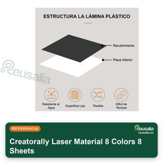 Placa ABS 30x20 cm bicolor con incisione laser