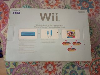 Caja Wii Mario & Sonic London 2012