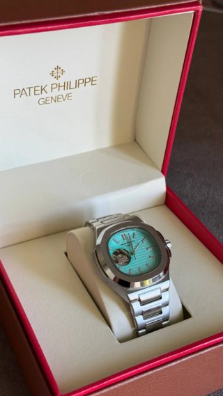 Reloj Patek Philippe estilo Nautilus Tiffany