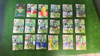18 Cromos Megacracks 2026-2027 – Real Betis