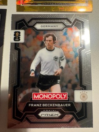8 cromos Monopoly Panini Prizm