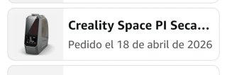 Asciugatrice per filamento 3D Creality aprile 2026