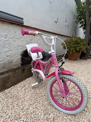 Bicicleta Infantil Toimsa de color rosa