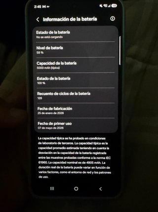 Samsung A57 5G 256GB Azul