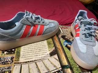 Zapatillas adidas Azul y Rojo