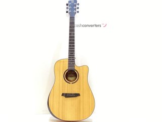 guitarra acustica oqan qga-100c