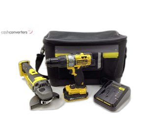 taladro a bateria stanley fatmax kfmcd607 taladro y radial