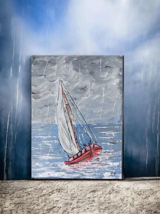 Dipinto acrilico su tela 30x40