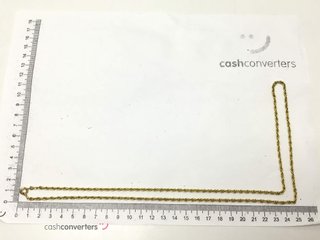 cadena oro 14k 30cm
