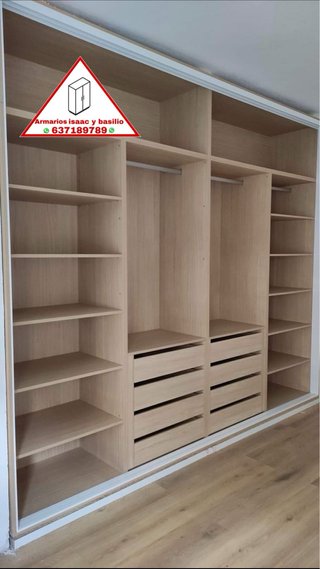 Armario a medida de madera
