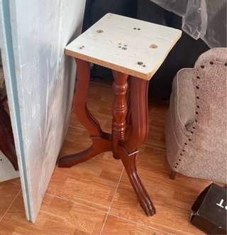 Mesa extensible de madera para salón
