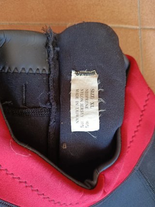 Traje de neopreno corto adulto