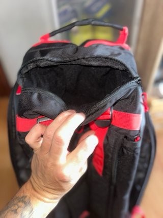 Paletero Adidas Tour 3.4 Negro/Rojo
