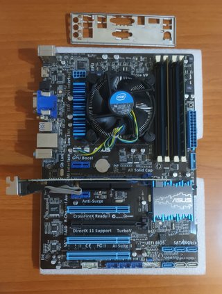 Lote i5 3450 + Asus P8H77-V LE + 12GB+ Gráfica