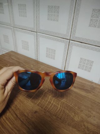 Gafas de sol tortuga y azul