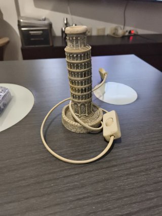 Lámpara Torre Pisa Beige