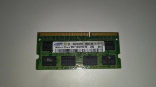 Memoria RAM SODIMM Samsung 2GB PC3-10600S
