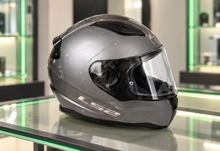 Casco LS2 Rapid integral gris
