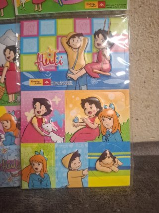 PEGATINAS CON RELIEVE HEIDI