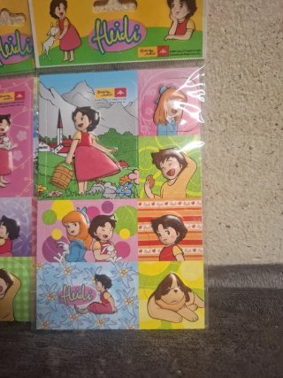 PEGATINAS CON RELIEVE HEIDI